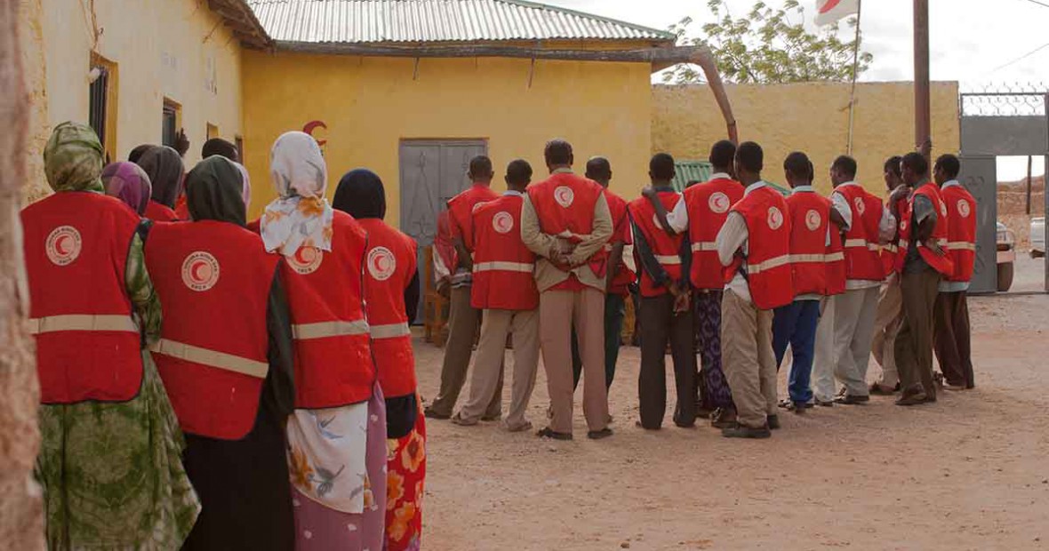 ICRC team in Somalia